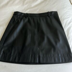 JCrew Leather Skirt